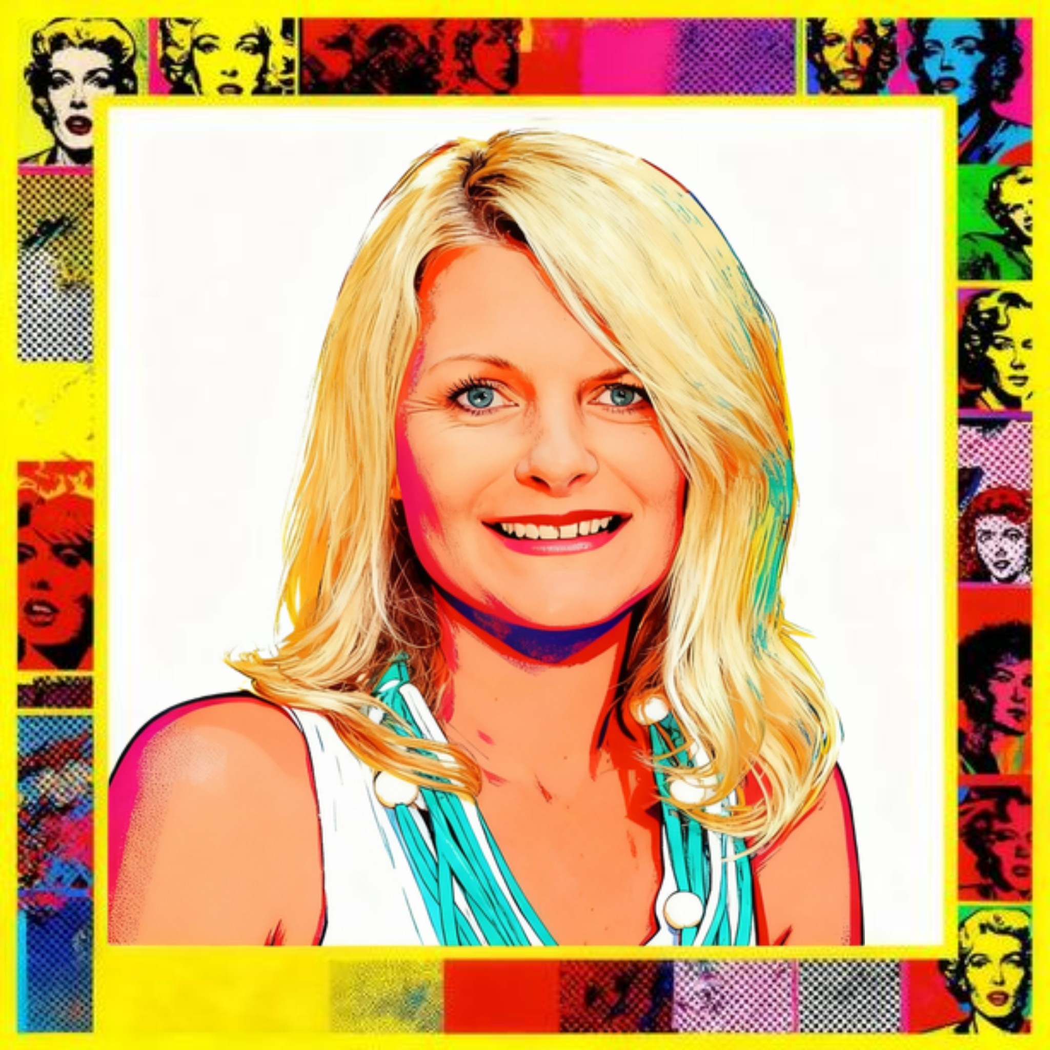 Pop Art Image Border (2)