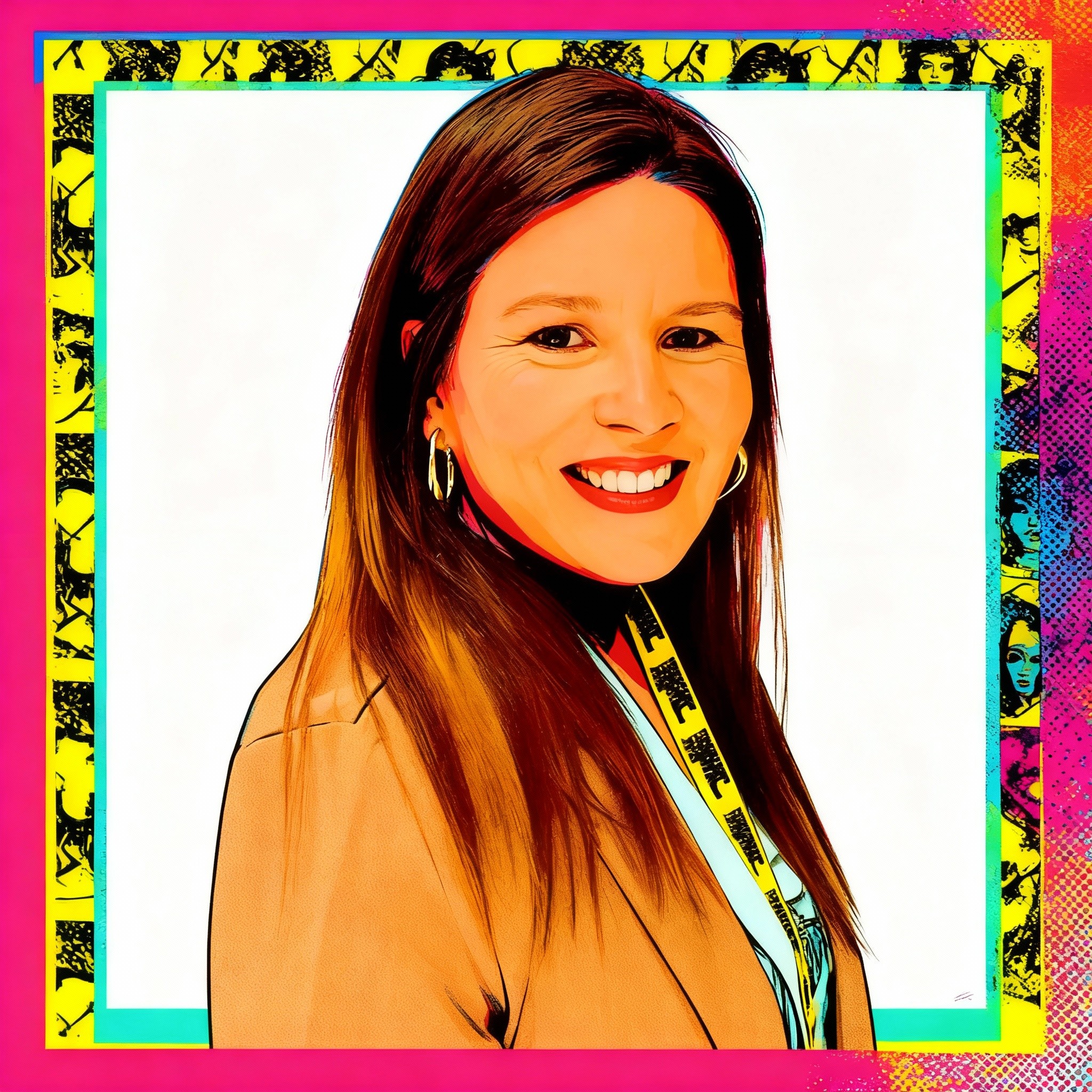 Pop Art Image Border (3)